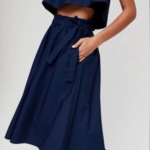 Aritzia Wilfred Midi Skirt